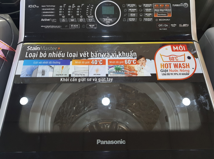Nắp máy - Máy giặt Panasonic 10 kg NA-F100V5LRV Nắp máy - Máy giặt Panasonic 10 kg NA-F100V5LRV